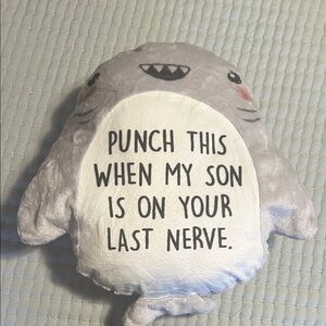 Gray Shark Plush Toy